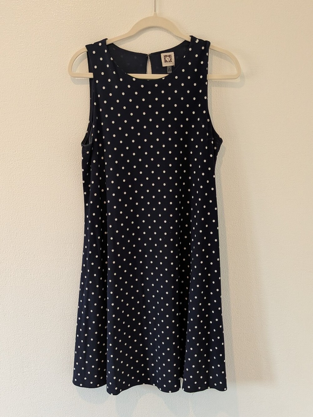 Anne Klein Polka Dot Shift Dress